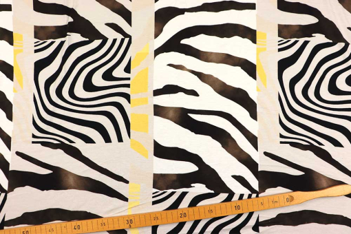 Modaljersey - Zebra Design 