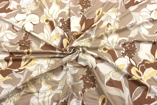 Viskosejersey - Exotic Floral 
