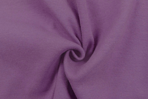 Strickbündchen-Schlauch - Aubergine 