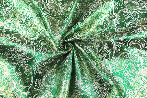 Brokat - Sultan Paisley - Grün 