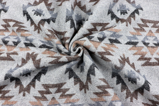 Poncho deluxe - Grau 