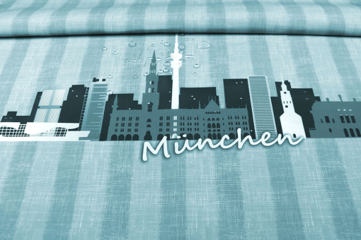 Outdoor-Stoff mit Streifen - Munich 
