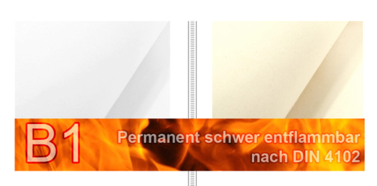 Segeltuch - permanent schwer entflammbar - 410 cm 