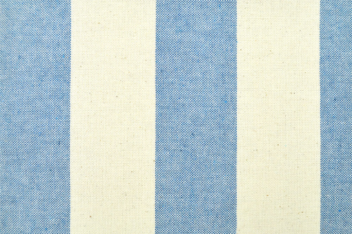 Segeltuch Basic - 280 cm - Blockstreifen - Blau 