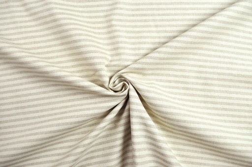 Segeltuch Basic - 280 cm - Thin Stripes - Beige 
