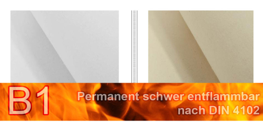 Segeltuch TREVIRA CS 430 g - permanent schwer entflammbar - 500 cm 