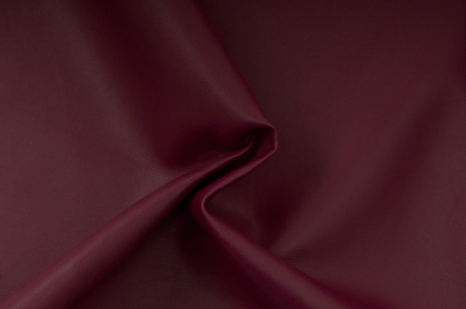 Kunstleder - Glatt Bordeaux