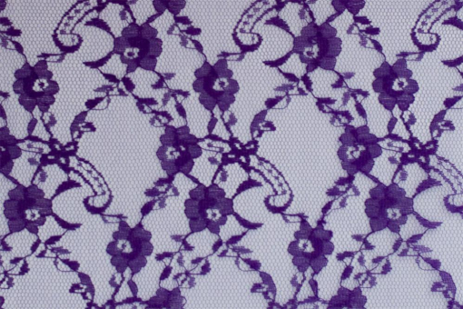 Spitze "Fleuri" Lila