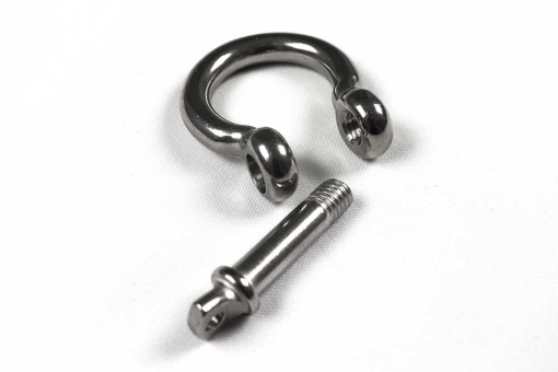 Schäkel - geschwungene Ausführung - 12 mm 