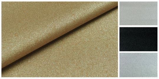 Tischdecken-Stoff - Glitter - Uni 