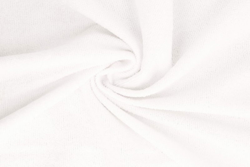 Mikrofasertuch als Meterware - 150 cm Weiß
