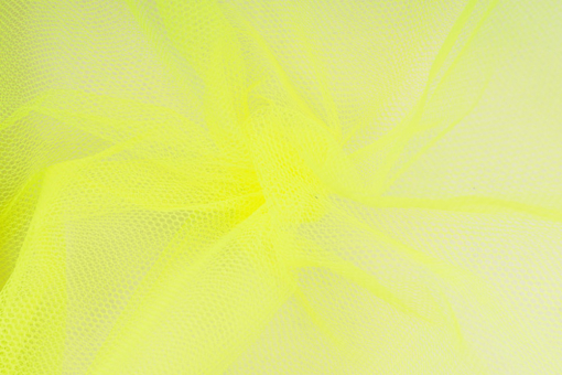 Feintüll Neon Gelb