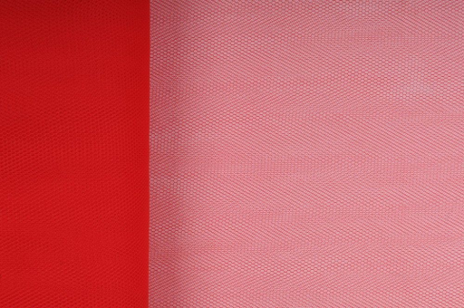 Tüll Überbreite - 300 cm Rot