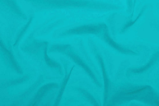 Baumwoll-Canvas - Uni Türkis