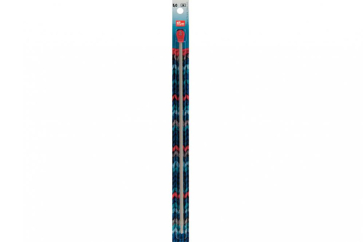 Tunesische Häkelnadel Prym 30 cm - 5,0 mm Grau ALU 