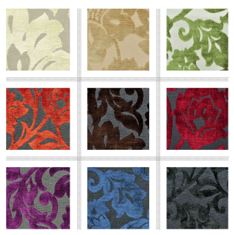 Türvorhang-Stoff - Ornament 