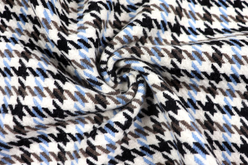 Tweed - Chester Karo - Blau 