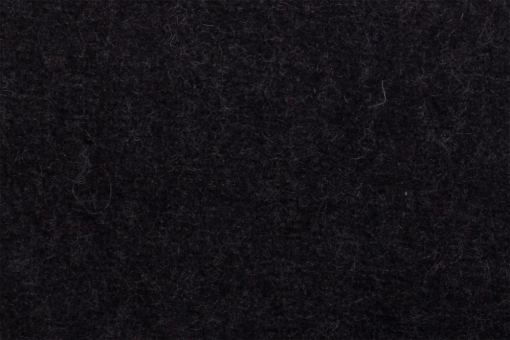 Filz aus Wolle Schwarz