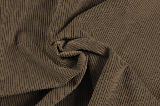 Möbelstoff Manchester-Cord Braun