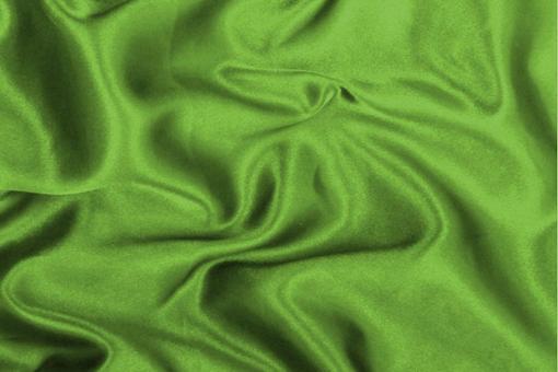 Satin Stoff - Frühlingsgrün - 1,0 Meter Frühlingsgrün
