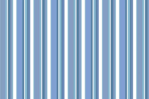 Wärmevorhang-Stoff - Multistreifen - Hellblau - 1,0 Meter Hellblau