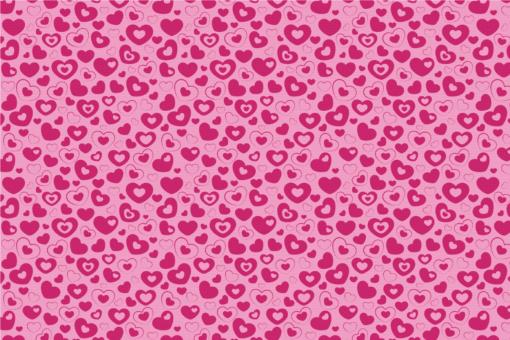 Dekostoff - Love is in the Air Pink/Rosa