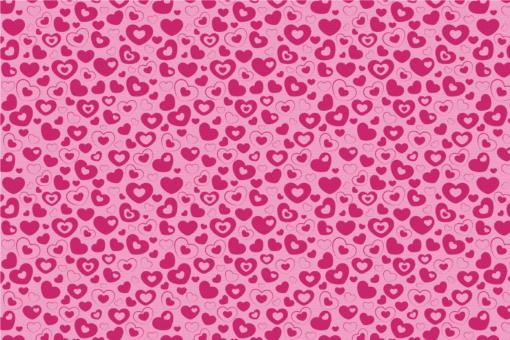 Dekostoff - Love is in the Air Pink/Rosa
