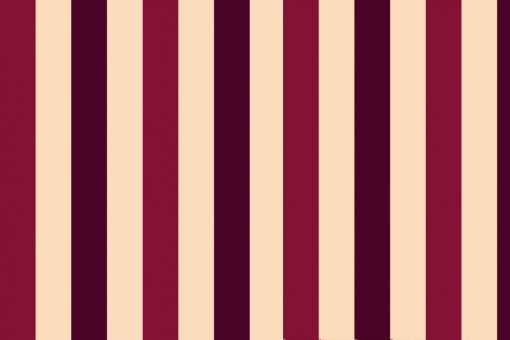 Dekostoff - Blockstreifen dreifarbig - 6 cm breit Bordeaux/Rot