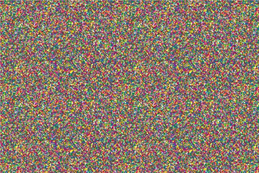 Polarfleece-Stoff  - Multitone Bunt