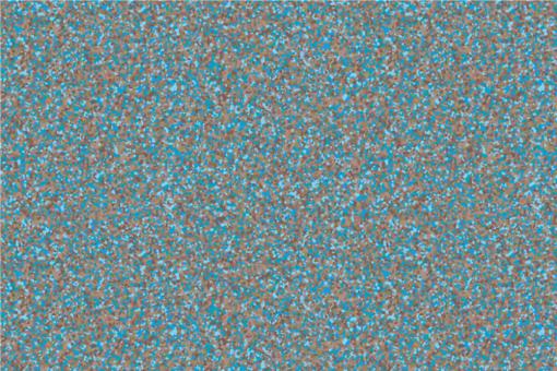Samtstoff - Multitone Braun/Blau
