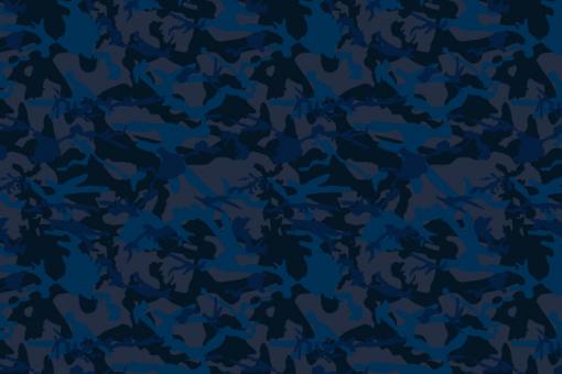 Tarnstoff - Siberian Night Deep Blue
