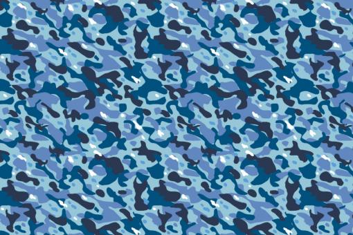 Sea Camouflage - Baumwollstoff Delta Arctic Ocean