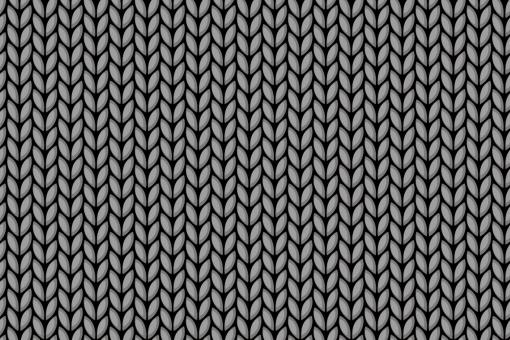 Strickmaschen - Türvorhang-Stoff Grau
