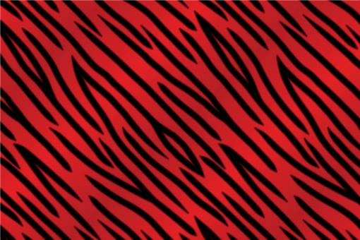 Allround-Stoff - Tiger Rot