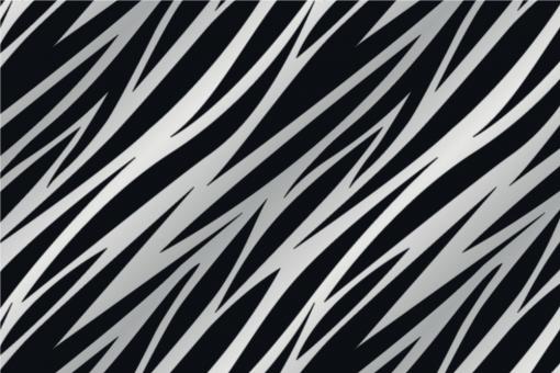Allround-Stoff - Zebra Grau