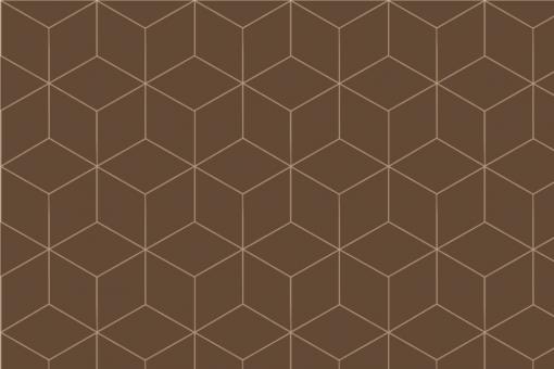 Nano-Softshell - Geometric Braun/Beige