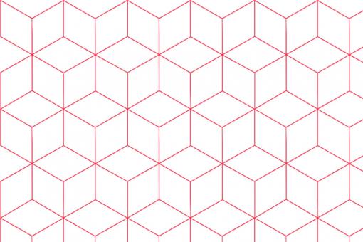 Nano-Softshell - Geometric Weiß/Rot