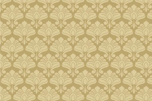 Samt-Stoff - Jugendstil Variante 1 Beige