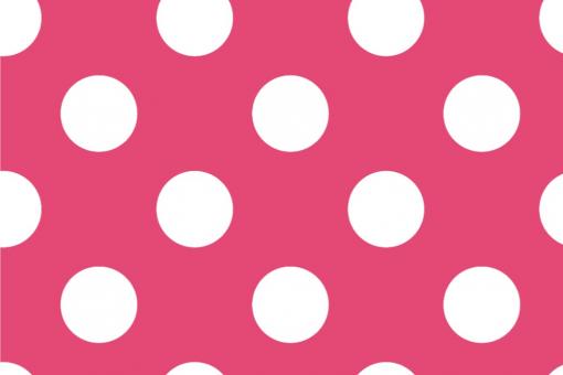 Blackout-Stoff - Tupfen groß Pink