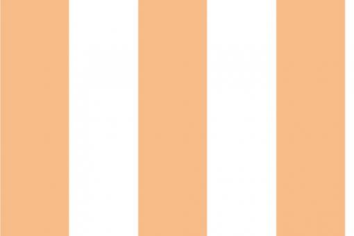Blackout-Stoff - Blockstreifen 10 cm breit Apricot/Weiß