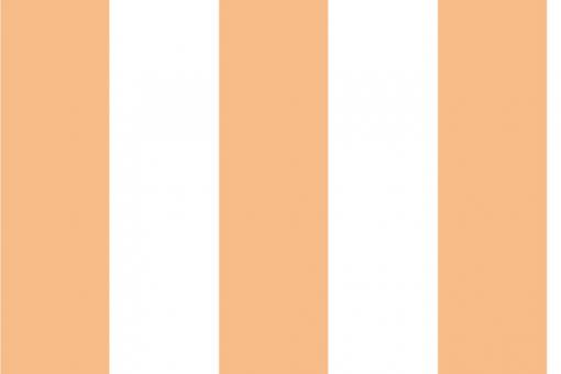 Blackout-Stoff - Blockstreifen 10 cm breit Apricot/Weiß