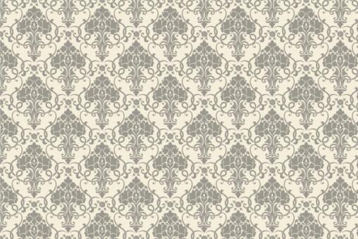 Blackout-Stoff - Barock - Elegance-Ornament Creme/Beige