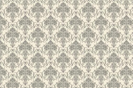 Blackout-Stoff - Barock - Elegance-Ornament Creme/Beige