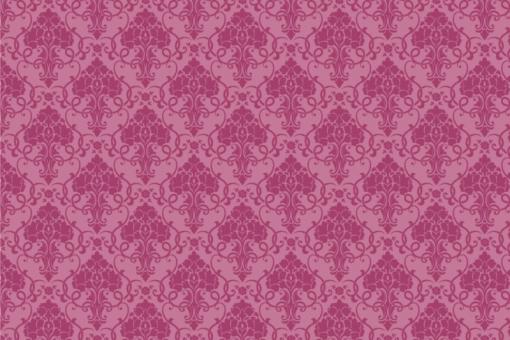 Blackout-Stoff - Barock - Elegance-Ornament Rosa/Pink