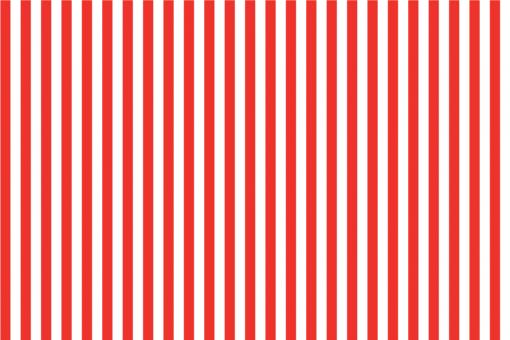 Voile-Stoff - Streifen Rot