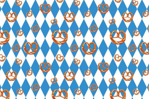 Dekostoff - Brezel 