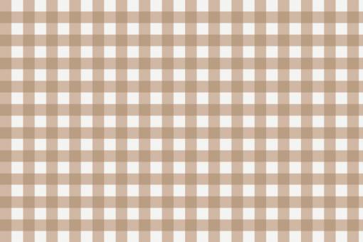Outdoor-Stoff - Teflon - Vichy Karo Weiß/Beige