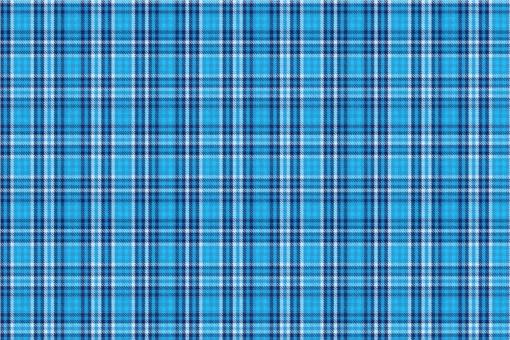 Polar-Fleece kariert Blau