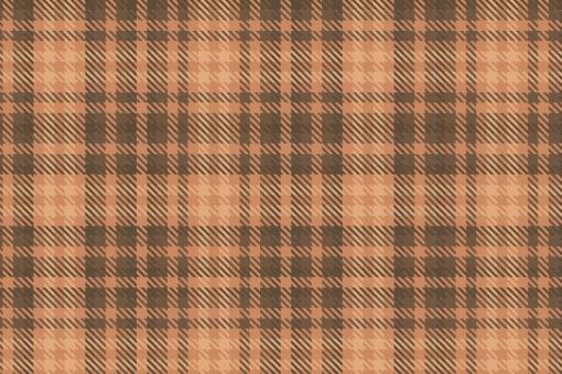 Polar-Fleece kariert Braun