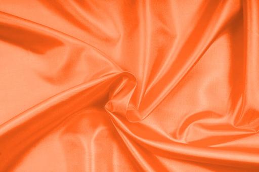 Dekorations-Taft-Stoff - permanent schwer entflammbar - 300 cm Orange